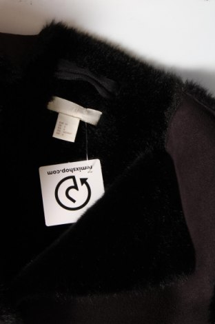 Дамско палто H&M, Размер S, Цвят Черен, Цена 14,98 лв.