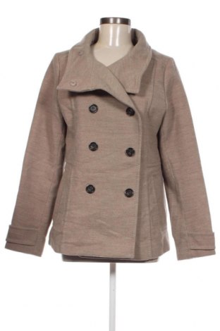 Дамско палто H&M, Размер XL, Цвят Бежов, Цена 24,96 лв.