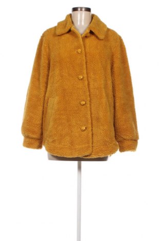 Дамско палто H&M L.O.G.G., Размер L, Цвят Жълт, Цена 12,84 лв.