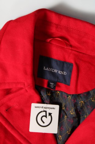 Dámsky kabát  Land's End, Veľkosť L, Farba Červená, Cena  9,19 €