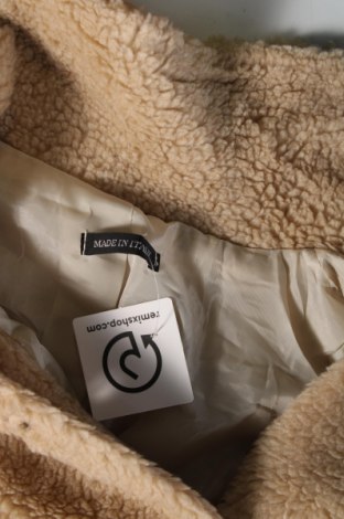 Γυναικείο παλτό Made In Italy, Μέγεθος S, Χρώμα  Μπέζ, Τιμή 7,28 €