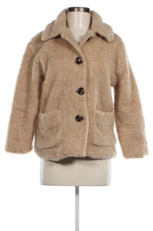 Дамско палто Made In Italy, Размер S, Цвят Бежов, Цена 13,91 лв.