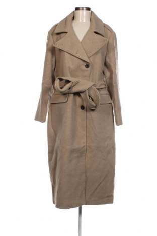 Дамско палто NA-KD, Размер M, Цвят Кафяв, Цена 227,05 лв.