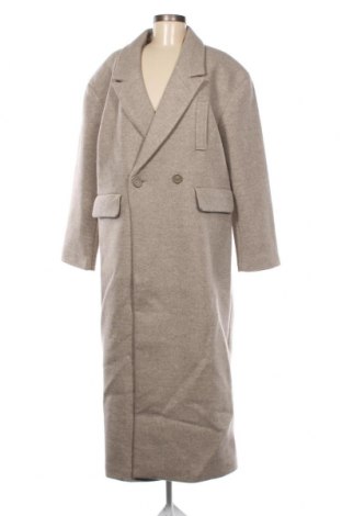 Дамско палто NA-KD, Размер M, Цвят Бежов, Цена 116,55 лв.