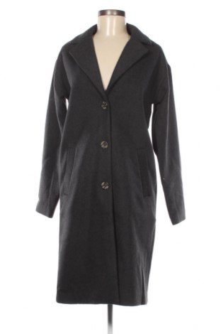 Γυναικείο παλτό Pieces, Μέγεθος S, Χρώμα Γκρί, Τιμή 13,49 €