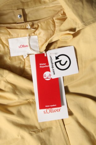 Γυναικείο παλτό S.Oliver, Μέγεθος S, Χρώμα Κίτρινο, Τιμή 118,04 €