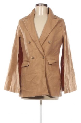 Дамско палто SHEIN, Размер S, Цвят Бежов, Цена 12,84 лв.