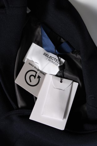 Γυναικείο παλτό Selected Femme, Μέγεθος L, Χρώμα Μπλέ, Τιμή 46,55 €