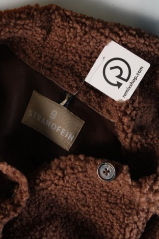 Γυναικείο παλτό Strandfein, Μέγεθος M, Χρώμα Καφέ, Τιμή 16,89 €