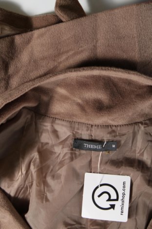 Γυναικείο παλτό Theme, Μέγεθος M, Χρώμα  Μπέζ, Τιμή 10,24 €