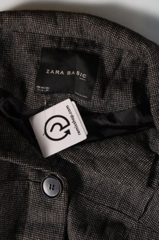 Дамско палто Zara, Размер L, Цвят Сив, Цена 49,00 лв.
