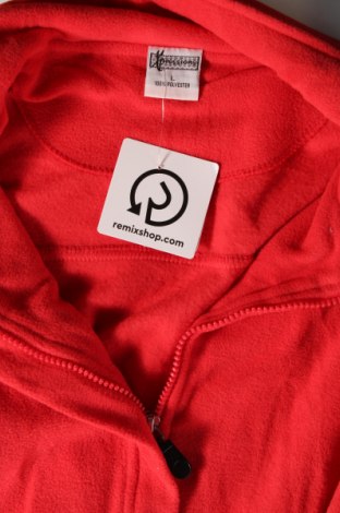 Damen Fleece Oberteil , Größe L, Farbe Rot, Preis € 4,89