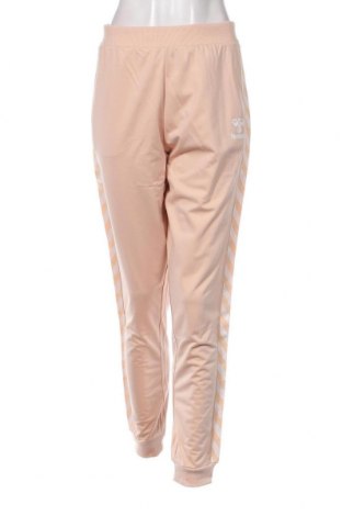 Γυναικείο αθλητικό παντελόνι Hummel, Μέγεθος M, Χρώμα Πορτοκαλί, Τιμή 16,15 €