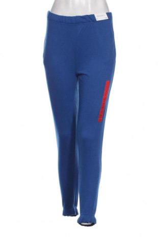 Pantaloni trening de femei Sinsay, Mărime S, Culoare Albastru, Preț 39,34 Lei