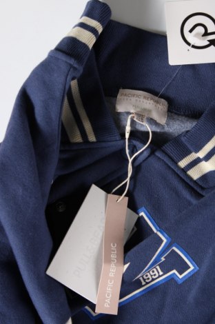 Γυναικεία αθλητική ζακέτα Pull&Bear, Μέγεθος M, Χρώμα Μπλέ, Τιμή 14,38 €