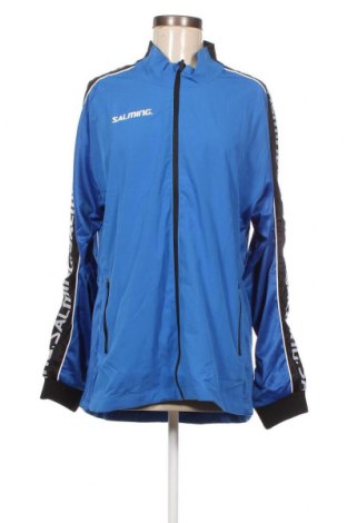 Γυναικείο μπουφάν αθλητικό Salming, Μέγεθος L, Χρώμα Μπλέ, Τιμή 17,18 €