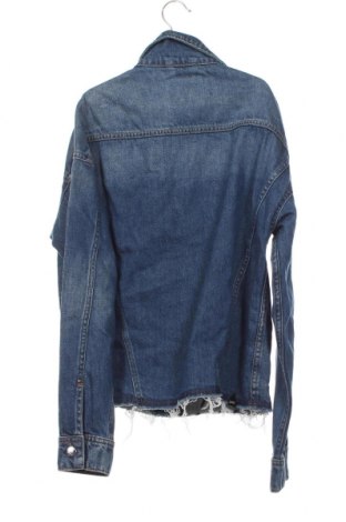 Γυναικείο μπουφάν Denham, Μέγεθος XS, Χρώμα Μπλέ, Τιμή 23,51 €