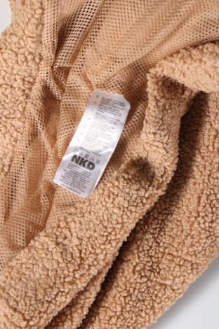 Γυναικείο μπουφάν Nkd, Μέγεθος L, Χρώμα  Μπέζ, Τιμή 12,56 €