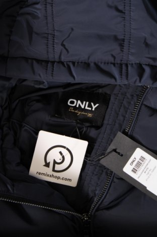 Γυναικείο μπουφάν ONLY, Μέγεθος XS, Χρώμα Μπλέ, Τιμή 27,48 €