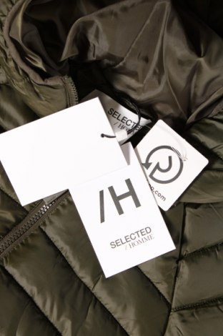 Pánska bunda  Selected Homme, Veľkosť S, Farba Zelená, Cena  91,75 €