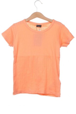 Kinder Shirt Bruuns Bazaar, Größe 5-6y/ 116-122 cm, Farbe Orange, Preis 3,65 €