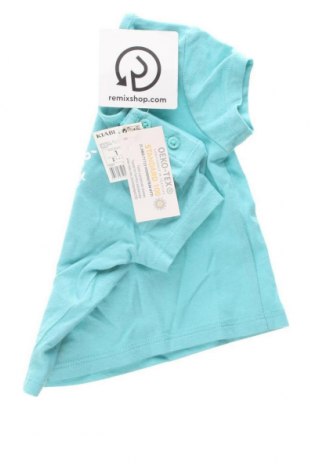 Kinder Shirt Kiabi, Größe 0-1m/ 50 cm, Farbe Blau, Preis 16,49 €