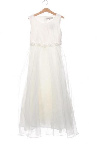 Детска рокля Une Hautre Couture, Размер 9-10y/ 140-146 см, Цвят Бял, Цена 114,72 лв.