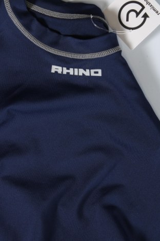 Kinder Sportbluse Rhino, Größe 7-8y/ 128-134 cm, Farbe Blau, Preis 6,68 €