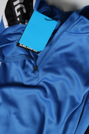 Dziecięca sportowa bluzka Salming, Rozmiar 13-14y/ 164-168 cm, Kolor Niebieski, Cena 31,27 zł