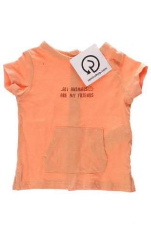 Детска тениска Kiabi, Размер 2-3m/ 56-62 см, Цвят Оранжев, Цена 6,96 лв.