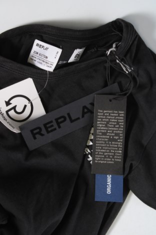 Детска тениска Replay, Размер 12-13y/ 158-164 см, Цвят Черен, Цена 31,86 лв.