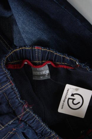 Dětské džíny  Fashion Wear, Velikost 11-12y/ 152-158 cm, Barva Modrá, Cena  194,00 Kč