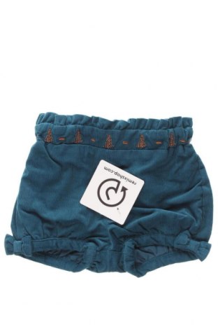 Παιδικό κοντό παντελόνι Du Pareil Au Meme, Μέγεθος 2-3m/ 56-62 εκ., Χρώμα Μπλέ, Τιμή 3,54 €