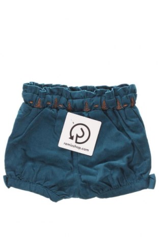 Детски къс панталон Du Pareil Au Meme, Размер 2-3m/ 56-62 см, Цвят Син, Цена 11,27 лв.