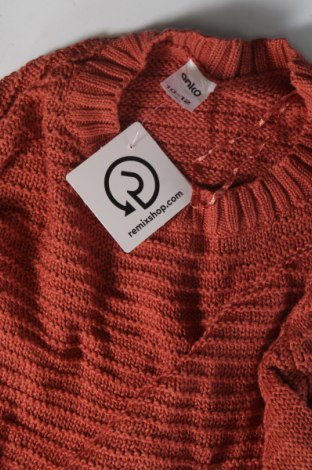 Детски пуловер Anko, Размер 11-12y/ 152-158 см, Цвят Кафяв, Цена 6,50 лв.