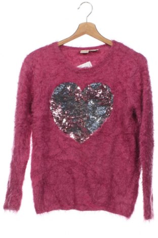 Детски пуловер Manguun, Размер 15-18y/ 170-176 см, Цвят Розов, Цена 6,24 лв.