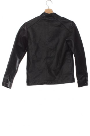 Detská kožená bunda  Produkt by Jack & Jones, Veľkosť 10-11y/ 146-152 cm, Farba Čierna, Cena  13,79 €