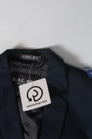 Παιδικό σακάκι G.o.l. Boys, Μέγεθος 9-10y/ 140-146 εκ., Χρώμα Μπλέ, Τιμή 19,35 €