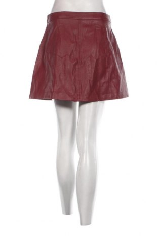 Kožená sukně  Bershka, Velikost M, Barva Červená, Cena  462,00 Kč