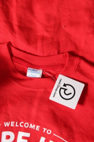 Bluză de bărbați Port & Company, Mărime M, Culoare Roșu, Preț 62,50 Lei