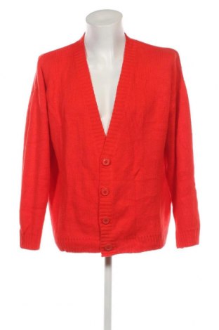 Jachetă tricotată de bărbați Collusion, Mărime L, Culoare Roșu, Preț 26,64 Lei