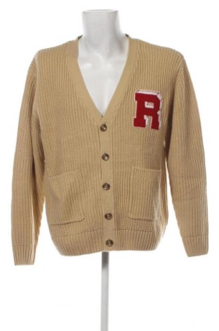 Jachetă tricotată de bărbați Review, Mărime M, Culoare Bej, Preț 335,53 Lei