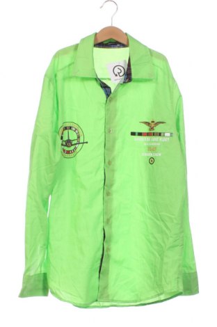 Herrenhemd, Größe S, Farbe Grün, Preis 2,62 €
