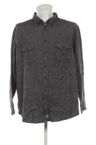 Ανδρικό πουκάμισο Angelo Litrico, Μέγεθος 3XL, Χρώμα Γκρί, Τιμή 11,12 €
