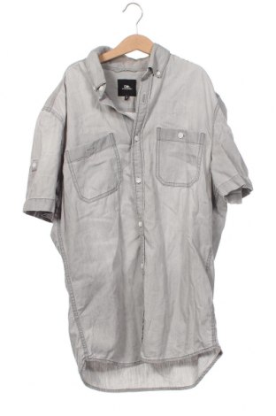 Ανδρικό πουκάμισο Clockhouse, Μέγεθος S, Χρώμα Γκρί, Τιμή 1,78 €