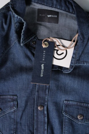 Ανδρικό πουκάμισο Gas, Μέγεθος XL, Χρώμα Μπλέ, Τιμή 60,31 €