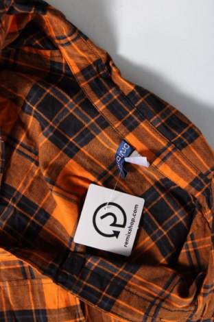 Herrenhemd H&M Divided, Größe M, Farbe Orange, Preis 4,44 €