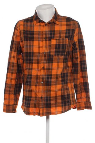 Ανδρικό πουκάμισο H&M Divided, Μέγεθος M, Χρώμα Πορτοκαλί, Τιμή 4,31 €