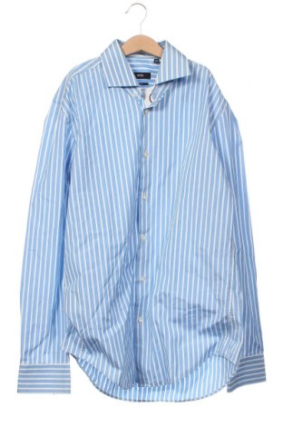 Ανδρικό πουκάμισο Hugo Boss, Μέγεθος M, Χρώμα Μπλέ, Τιμή 52,58 €