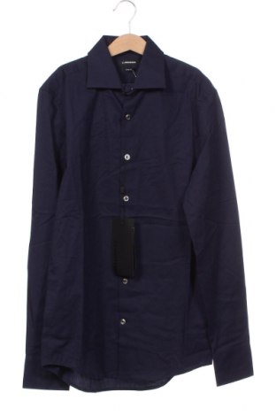 Ανδρικό πουκάμισο J.Lindeberg, Μέγεθος XS, Χρώμα Μπλέ, Τιμή 6,96 €